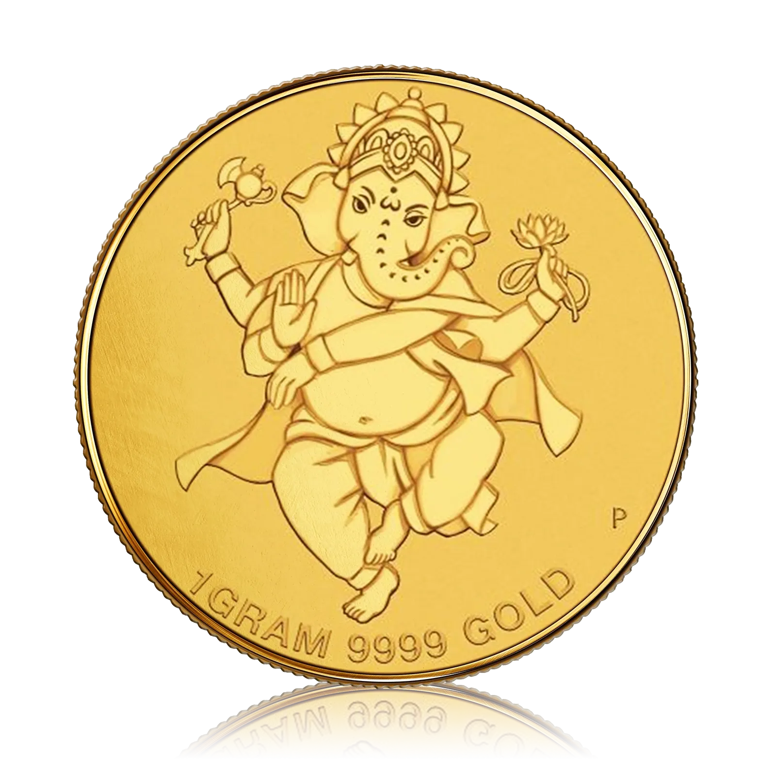 1g Gold Perth Mint Happy Diwali Festival Coin (2018) 4